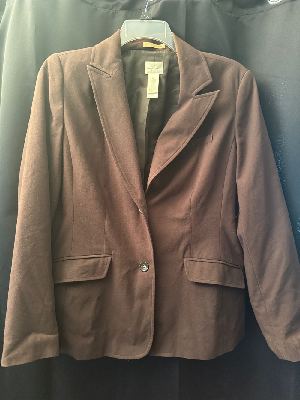 EmmaJanes Brown Tailored Women's Blazer